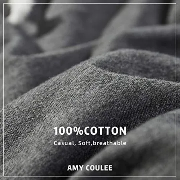 AMY COULEE 8” Men's Cotton Athletic Workout Shorts