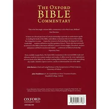 The Oxford Bible Commentary