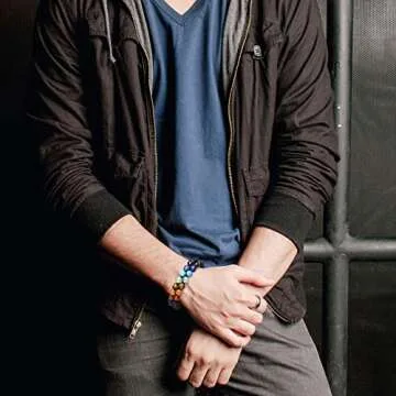 Top Plaza 7 Chakra Essential Oil Diffuser Bracelet