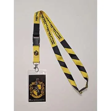 Ata-Boy Harry Potter ID Badge Holder Lanyard 5pk Bundle Gryffindor Hufflepuff Slytherin Ravenclaw Hogwarts