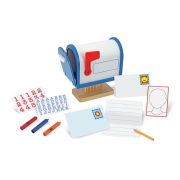 Melissa & Doug Wooden Mailbox Activity Set for Kids