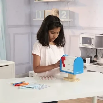 Melissa & Doug Wooden Mailbox Activity Set for Kids