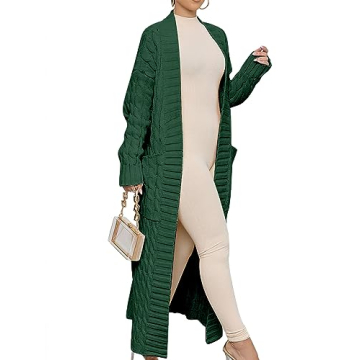 Oversized ANRABESS Women’s Long Cardigan Sweater 2024