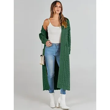 Oversized ANRABESS Women’s Long Cardigan Sweater 2024
