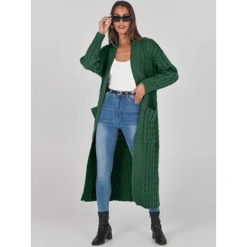 Oversized ANRABESS Women’s Long Cardigan Sweater 2024