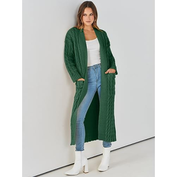 Oversized ANRABESS Women’s Long Cardigan Sweater 2024