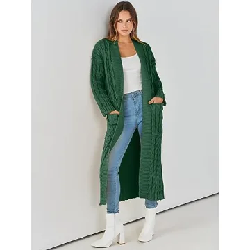Oversized ANRABESS Women’s Long Cardigan Sweater 2024