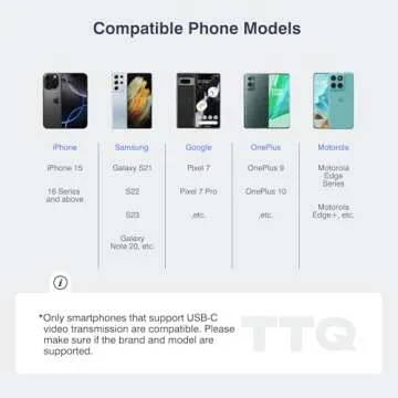 Magnetic Vlog Selfie Monitor Screen 4K with Remote