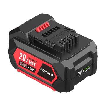 populo 20V Max 4Ah Lithium ion Battery Pack