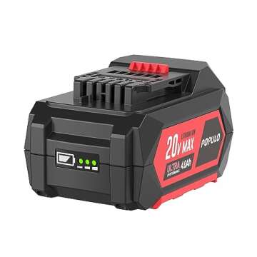 populo 20V Max 4Ah Lithium ion Battery Pack