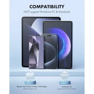 Anykit Digital Otoscope - HD Ear Camera with Tools