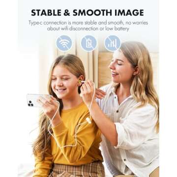 Anykit Digital Otoscope - HD Ear Camera with Tools