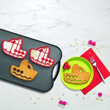 Fun Pancake and Egg Molds - Transportation Designs, 4 Pack