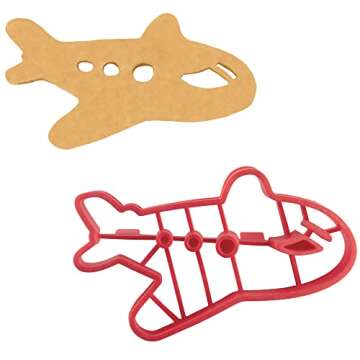 Fun Pancake and Egg Molds - Transportation Designs, 4 Pack