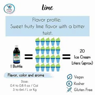 Deiman Artificial Lime Flavoring for Delicious Creations