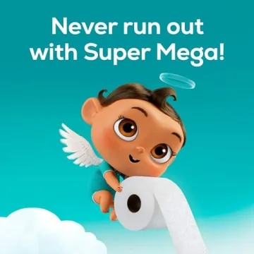 Angel Soft Toilet Paper 24 Super Mega Rolls Soft Strong