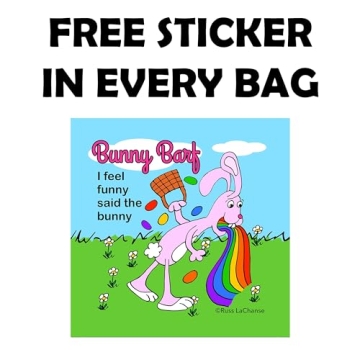 Bunny Barf Rainbow Licorice Funny Easter Gag Gift Candy