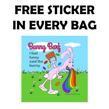 Bunny Barf Rainbow Licorice Funny Easter Gag Gift Candy