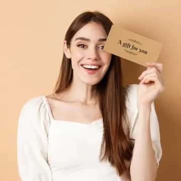 Blank Gift Certificates - 50 Pack for Any Occasion