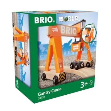 BRIO Gantry Crane - Authentic Railway Toy for Imaginative Play Template