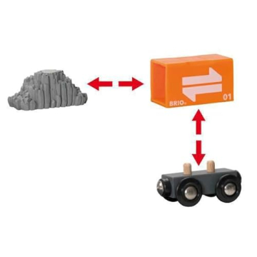 BRIO Gantry Crane - Educational Wooden Toy for Kids