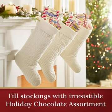 Ghirardelli Holiday Chocolate Squares Assortment 14.8 oz