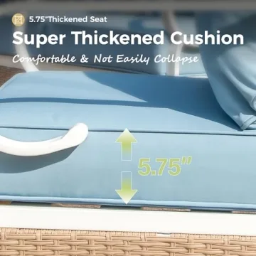 MIXPATIO 6 Piece Patio Furniture Set with Comfort and Style