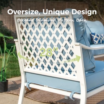 MIXPATIO 6 Piece Patio Furniture Set with Comfort and Style