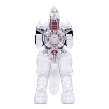 Super7 Super Cyborg Mighty Morphin Power Rangers Dragonzord (Clear) - 11" Power Rangers Action Figur...