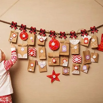 30 Handmade Burlap Bows for Festive Decor