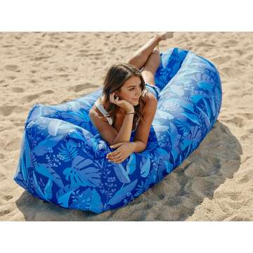 Wekapo Inflatable Lounger - Waterproof & Portable Couch
