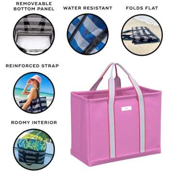 SCOUT Roadtripper - Stylish Beach Tote for Women - Versatile and Durable