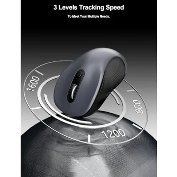 Trueque Wireless Mouse for Laptop - Ergonomic & Multifunctional