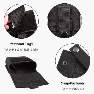 TRIWONDER Tactical Molle Pouch - Lightweight Utility Bag