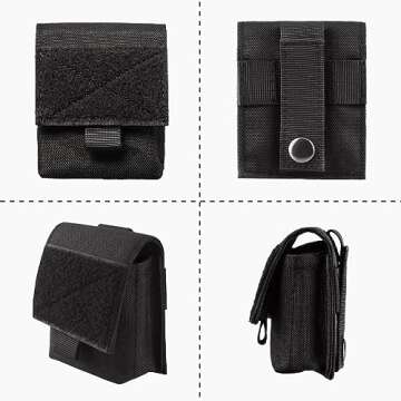 TRIWONDER Tactical Molle Pouch - Lightweight Utility Bag