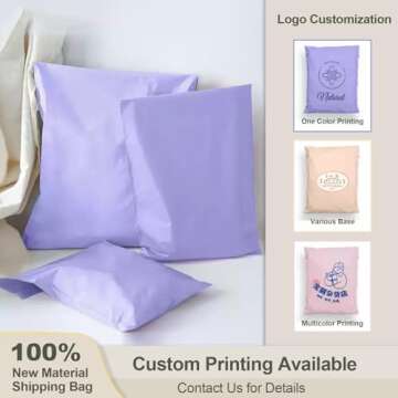 Colored Poly Mailers, 10x13 Self-Sealing Shipping Bags