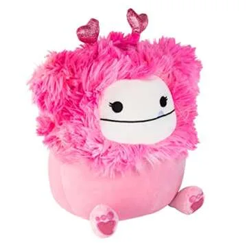 Squishmallows Original 10-Inch Caparinne The Pink Bigfoot - Official Jazwares Valentine's Day Plush ...
