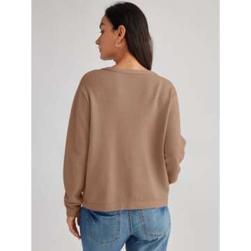 LILLUSORY Women's Long Sleeve Cardigan Sweater for 2025