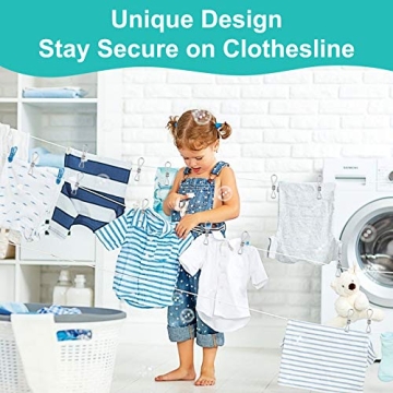 Durable Vodiye Stainless Steel Clothespins 40PCS Multi-Purpose