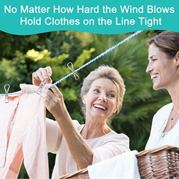 Durable Vodiye Stainless Steel Clothespins 40PCS Multi-Purpose