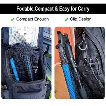 Versatile PLUSINNO Floating Fishing Landing Net for All Anglers