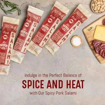 Foustman’s Artisanal Hot Toscano Pork Salami 8 oz