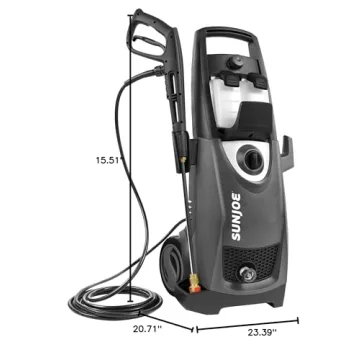 Sun Joe SPX3000-BLK Electric Pressure Washer 2030 Max Psi