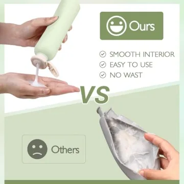 Eco-Friendly Refillable Travel Shampoo Bottles for All
