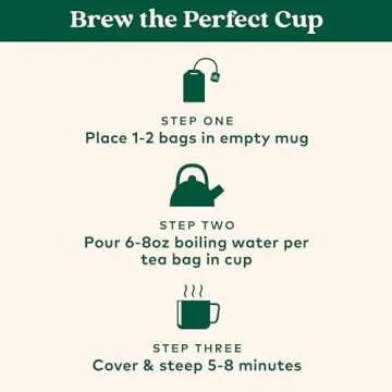 Organic Tulsi Herbal Tea - Stress Relief & Immune Support