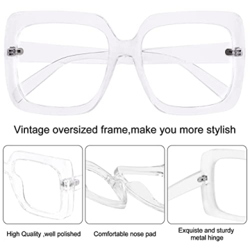 Stylish OCCI CHIARI Oversized Reading Glasses for Women