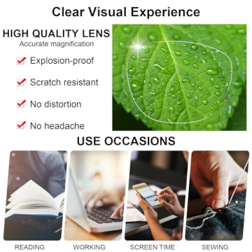 Stylish OCCI CHIARI Oversized Reading Glasses for Women