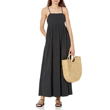 Shyla Cotton Eyelet Maxi Dress for Women - The Drop