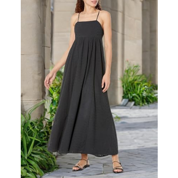 Shyla Cotton Eyelet Maxi Dress for Women - The Drop