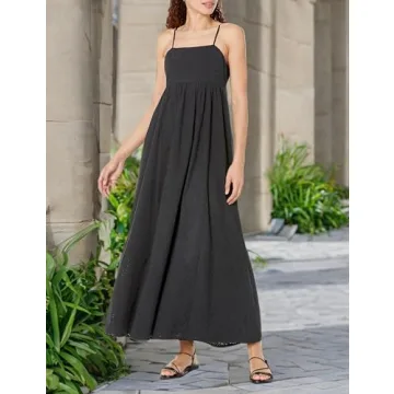 Shyla Cotton Eyelet Maxi Dress for Women - The Drop